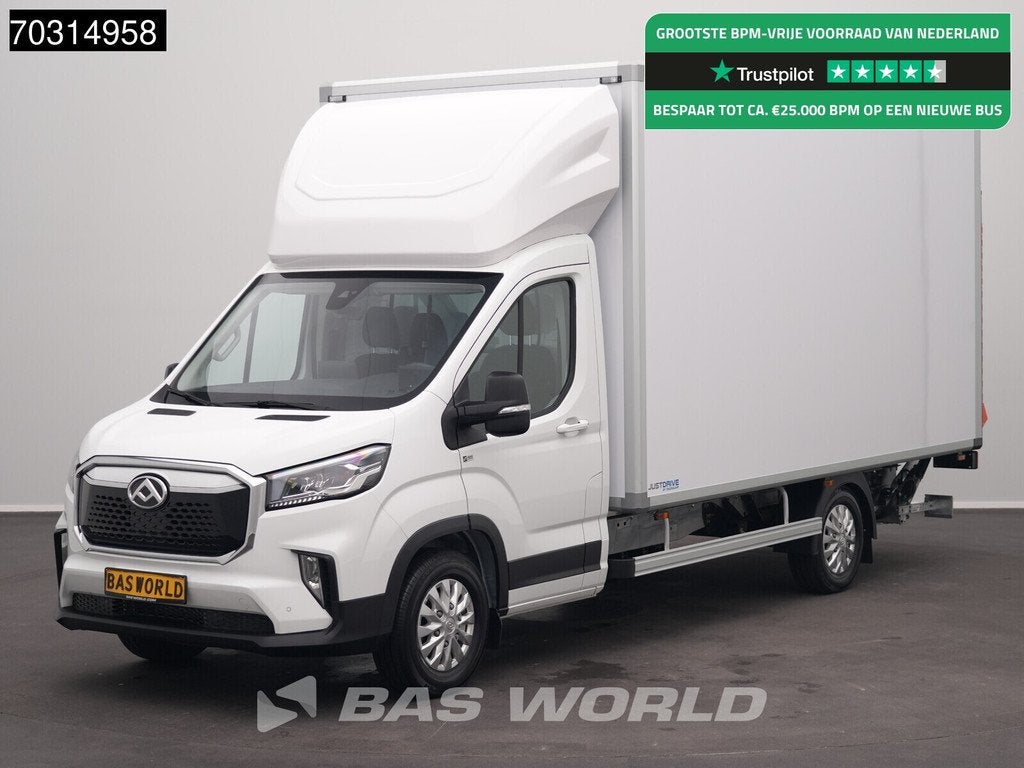 Maxus eDeliver 9 100% Elektrisch 65kWh Dhollandia Laadklep B, Neuf, 750 kg, Entreprise, 3 places
