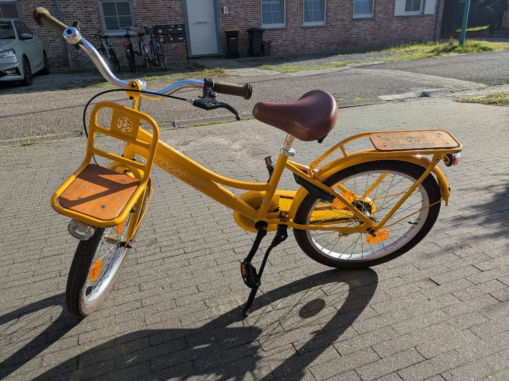Fiets Popal 20 inch, Fietsen en Brommers, Ophalen, Terugtraprem, Gebruikt, Handrem