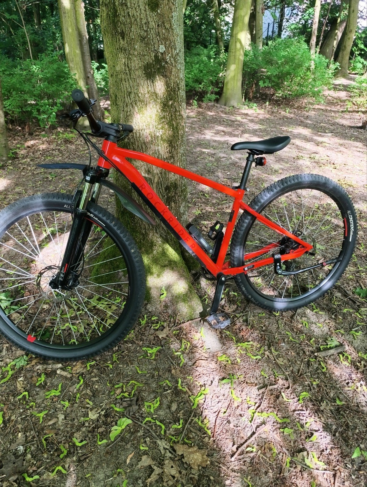 Vélo de montagne Rockrider EXPL500 29 pouces rouge, Autres marques, 45 à 49 cm, Comme neuf, Enlèvement