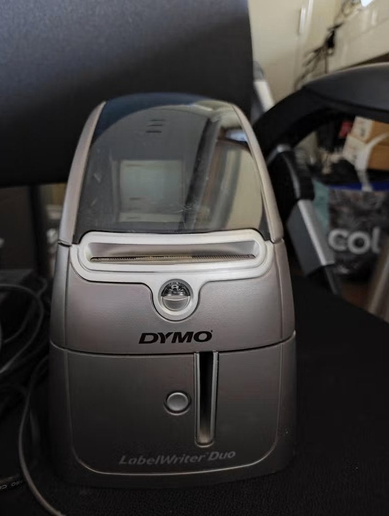 Dymo LabelWriter Duo labelprinter -werkt probleemloos, Computers en Software, Ophalen, Gebruikt, Etiket, Dymo