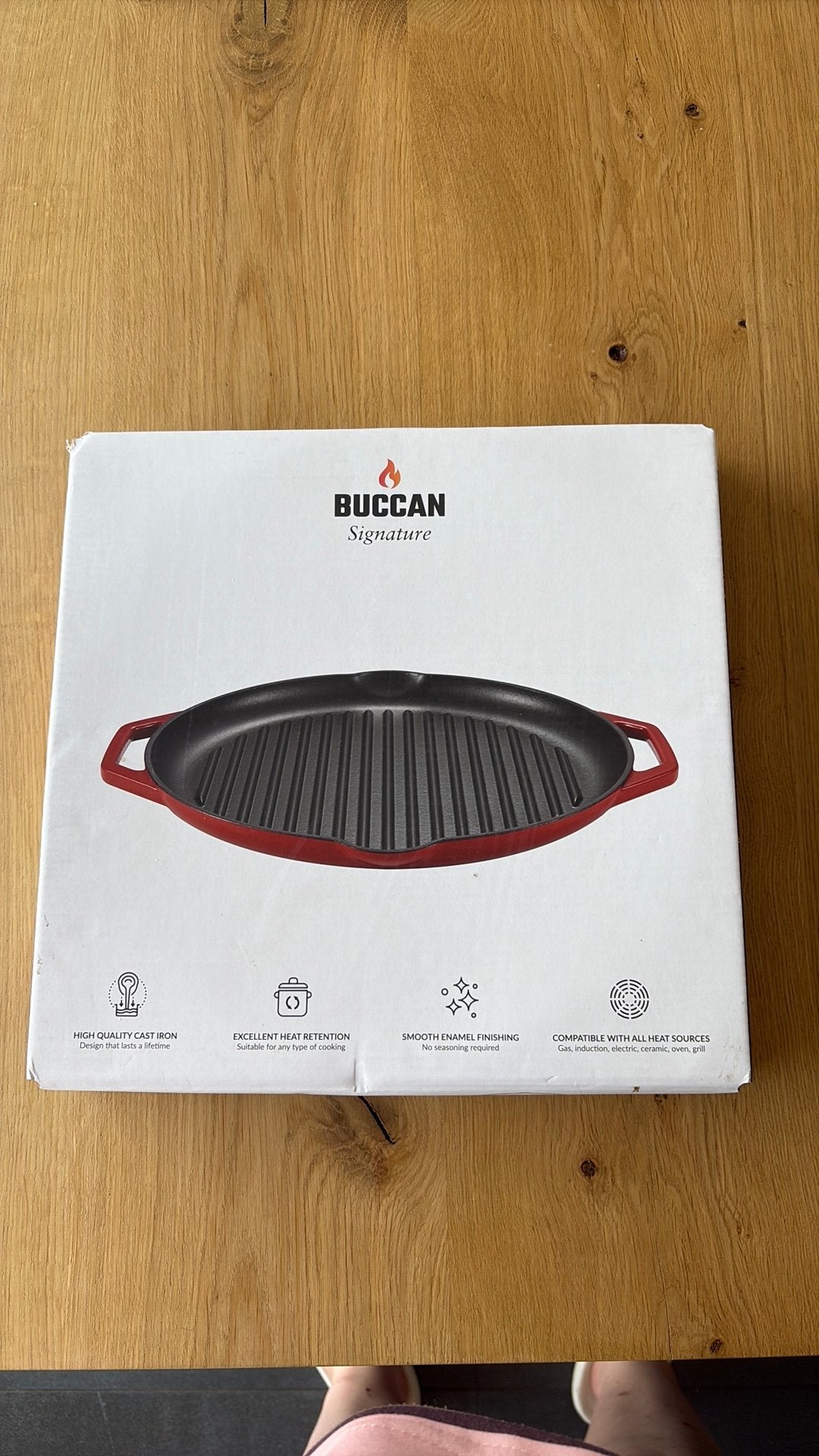 Grill plaat, Ophalen, Nieuw