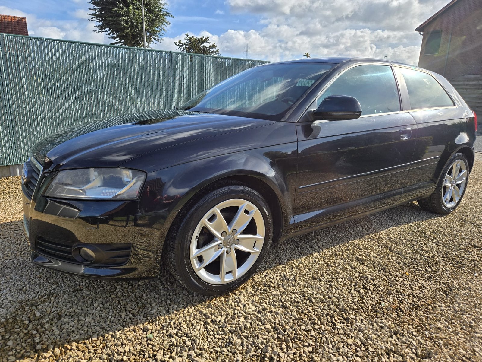 Zeer nette Audi A3 1.9TDI, Autos, Cuir, Achat, Boîte manuelle, Noir