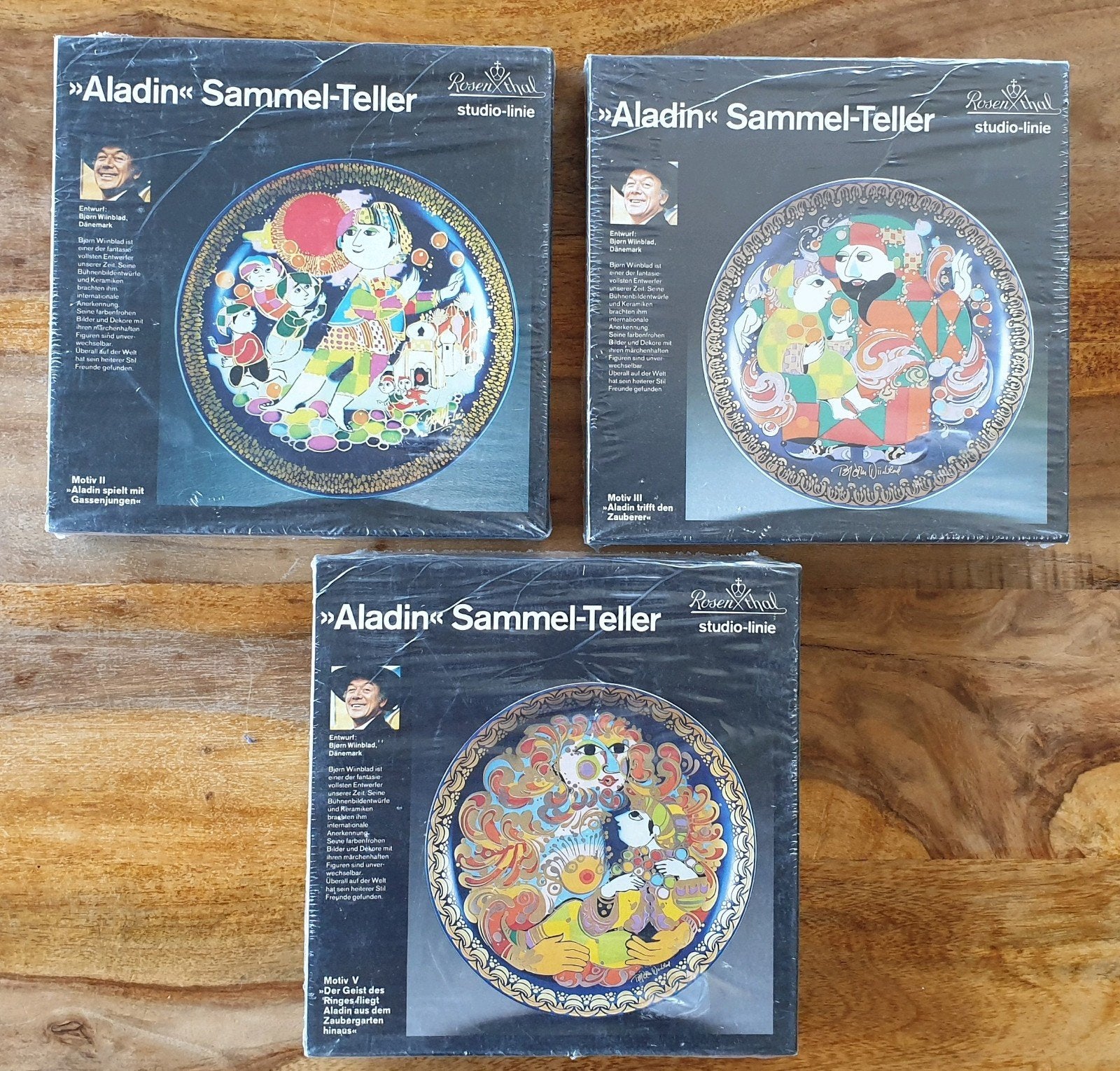 Set ongeopende Rosenthal Aladin sierbordjes uit porselein, Ophalen of Verzenden
