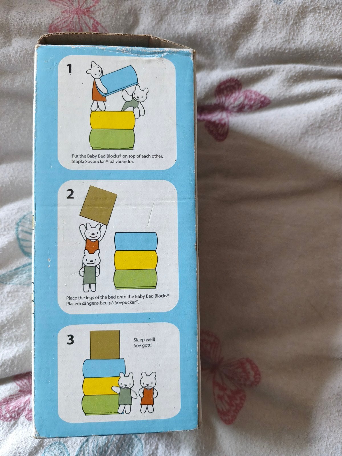 Spacebabies Bed Blocks - 6 stuks, Kinderen en Baby's, Ophalen of Verzenden