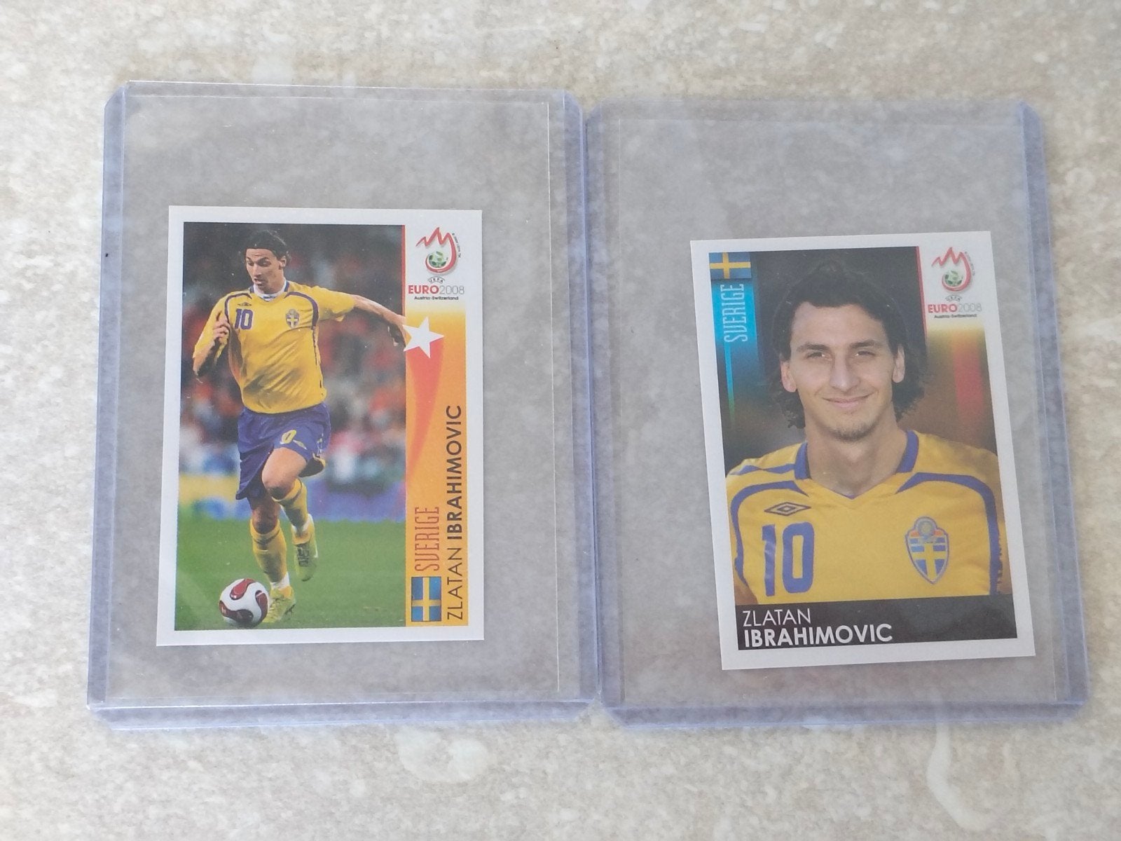 Panini stickers Euro 2008 Zlatan Ibrahimovic Zweden, Ophalen of Verzenden
