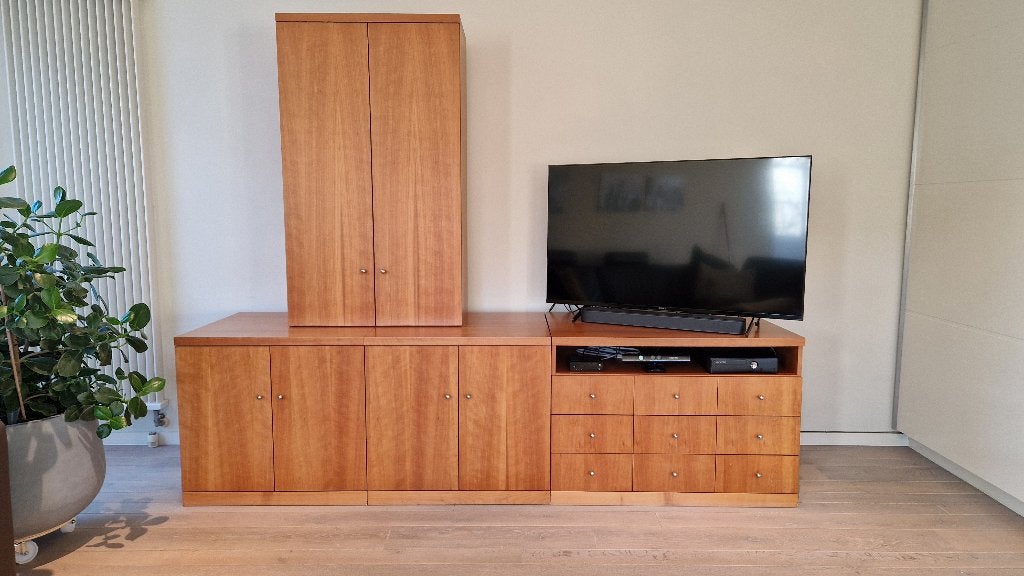 tv meubel en kast, Ophalen, Zo goed als nieuw, 200 cm of meer, 50 tot 75 cm