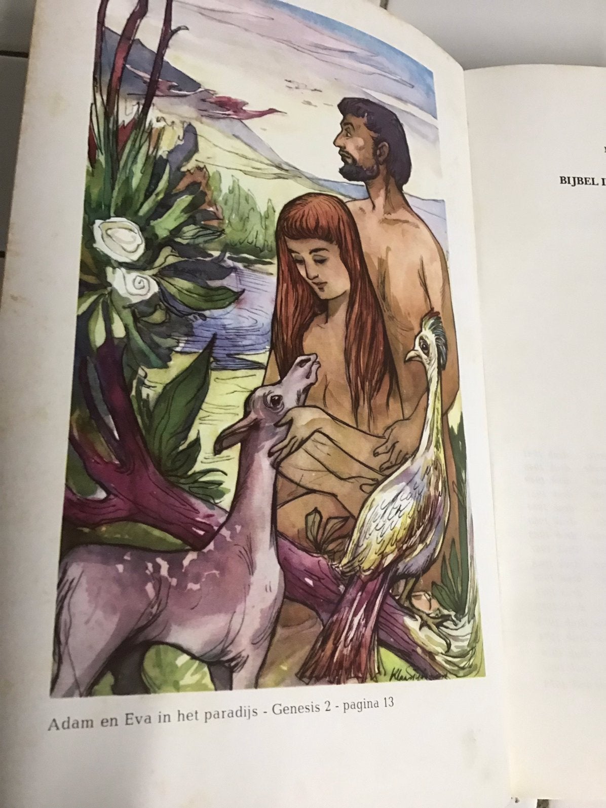 Bible en images et narration par G. Ingwersen, Enlèvement ou Envoi, Utilisé