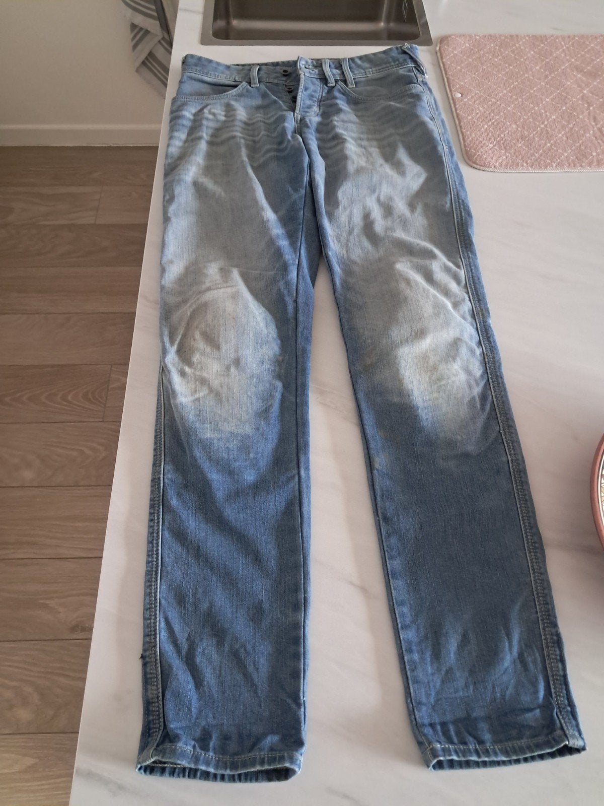 motorbroek Revi t, Ophalen
