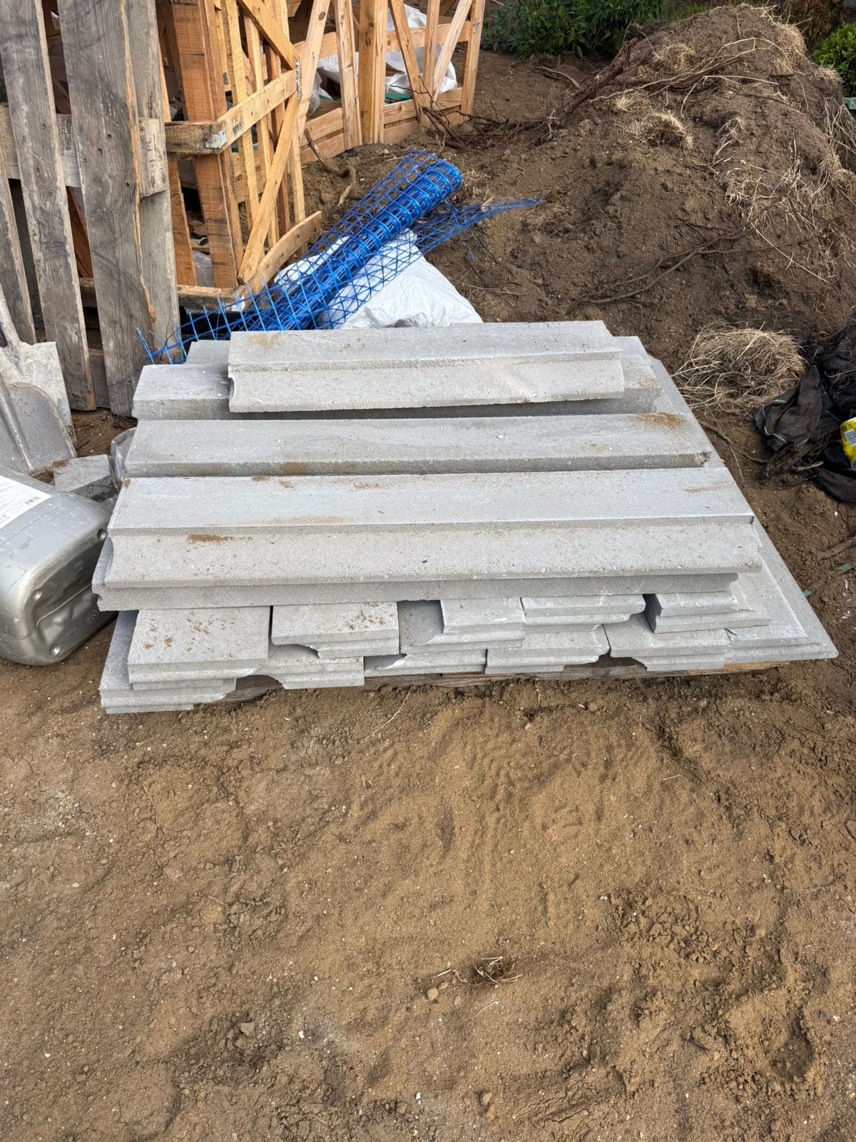 Boordstenen, Doe-het-zelf en Bouw, Ophalen of Verzenden, Zo goed als nieuw