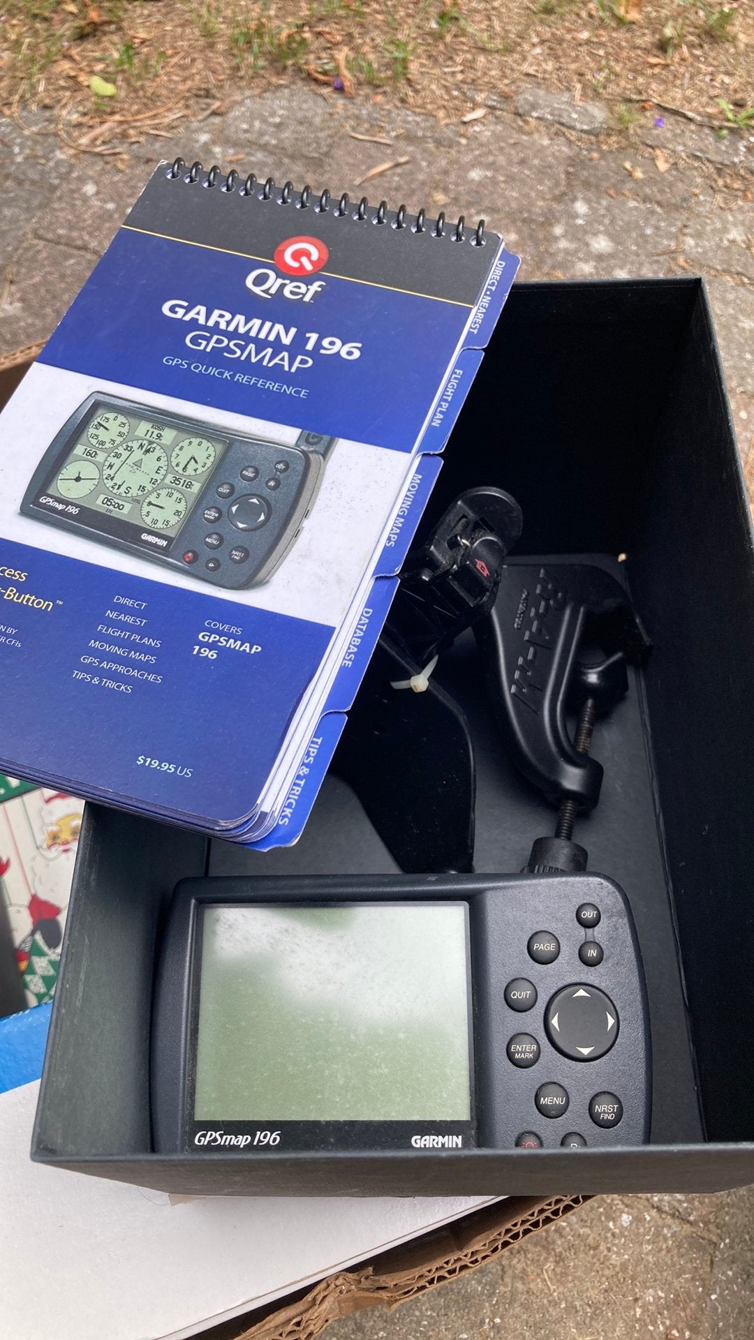 Garmin GPSMAP 196 Luchtvaart GPS, Verzamelen, Luchtvaart en Vliegtuigspotten, Ophalen, Zo goed als nieuw