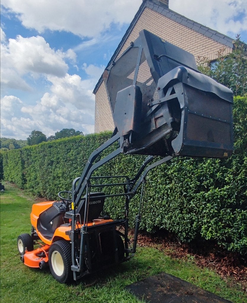Tracteur tondeuse Kubota G21 HD diesel 3 cylindres, Démarrage électrique, 120 cm ou plus, Enlèvement, Utilisé
