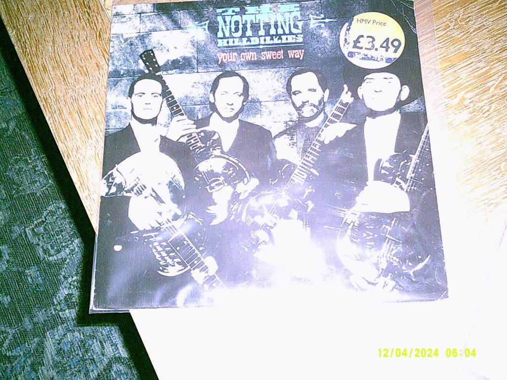 The Notting Hillbillies – Your Own Sweet Way Maxi vinyl, Inclusief binnenhoes, Ophalen of Verzenden, Gebruikt