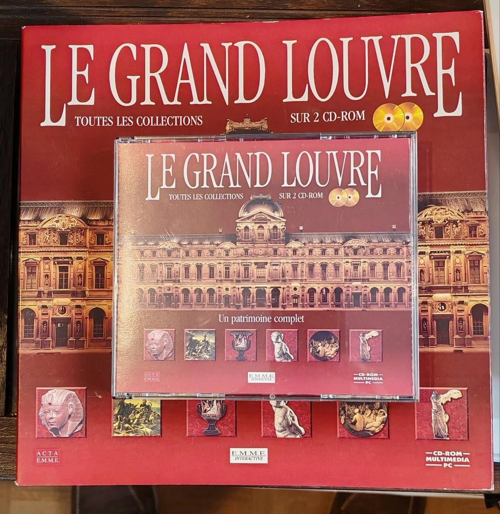 Le Louvre CD Rom, Ophalen, Zo goed als nieuw, Overige genres