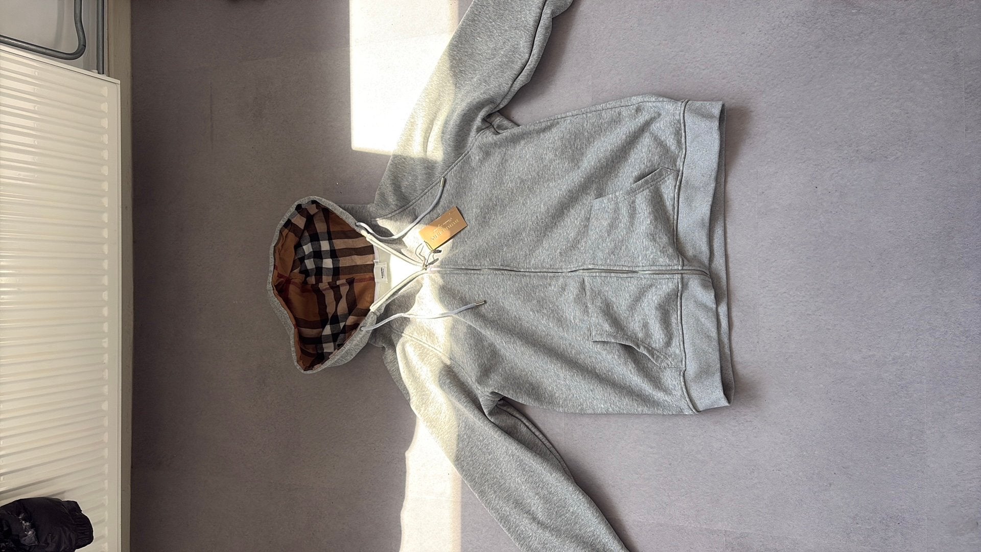 Burberry zip up hoodie XL, Ophalen, Nieuw