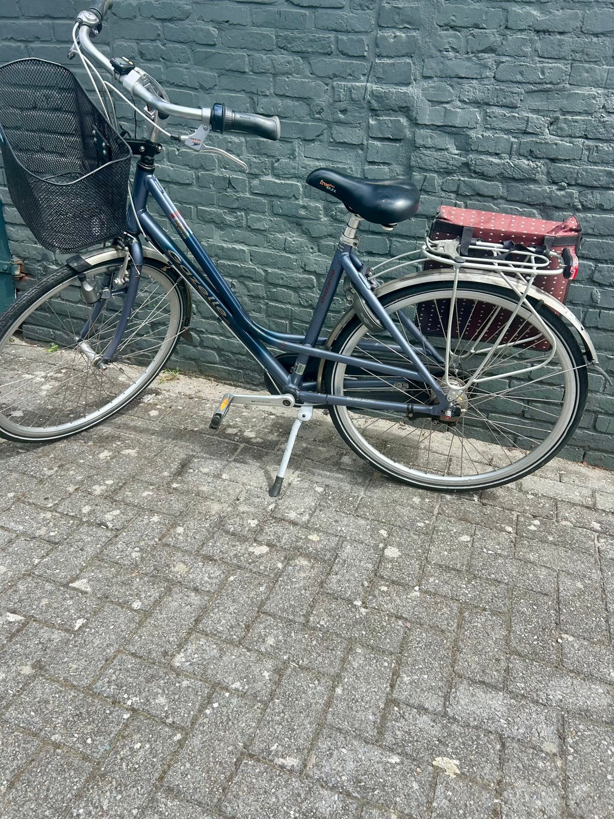 Gazelle fiets, Fietsen en Brommers, Fietsen | Dames | Omafietsen, Zo goed als nieuw, 47 tot 50 cm, Versnellingen, Schijfrem, Ophalen