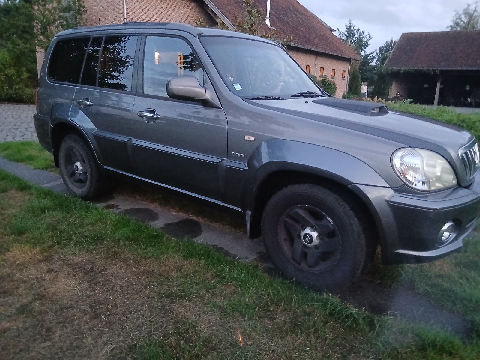 Hyundai Terracan 2.9 d  BLANCO  Gekeurd v verkoop.Lichte vra, Achat, Automatique, Particulier, 4x4