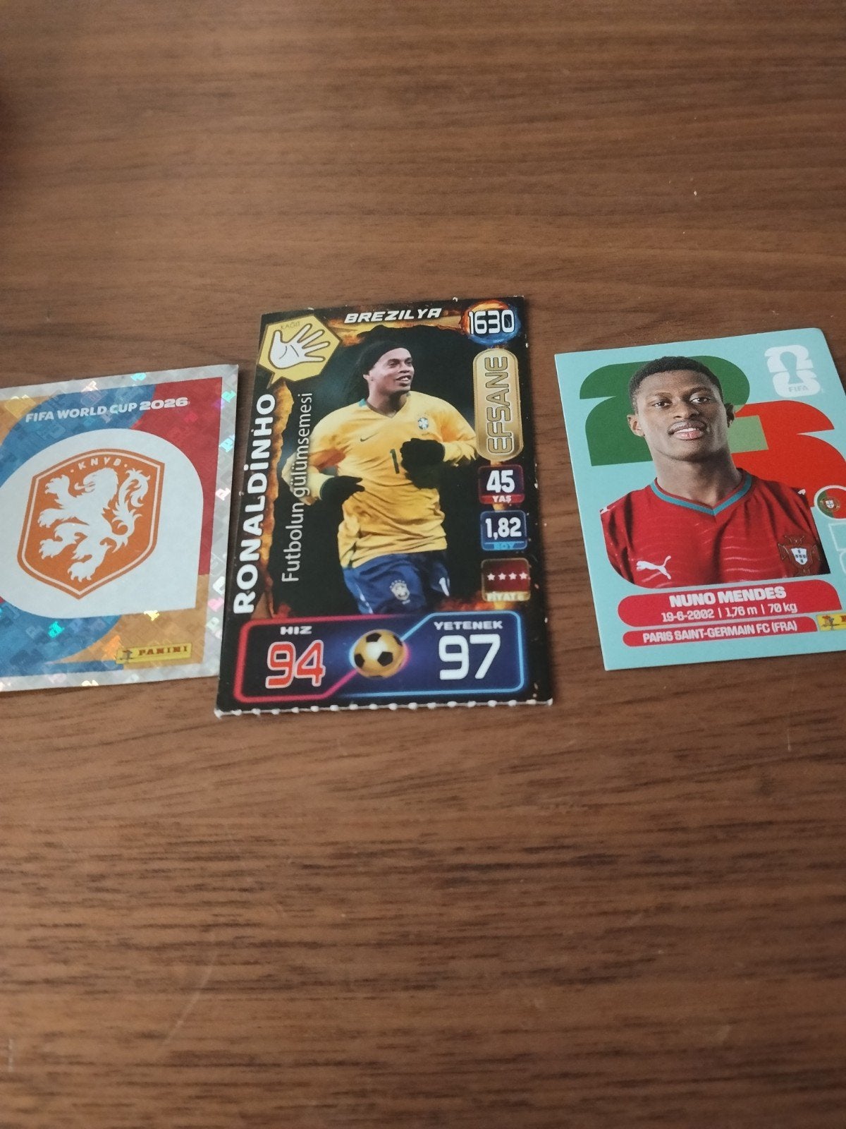 voetbalkaarten, Ophalen, Zo goed als nieuw