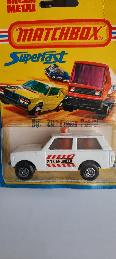 Matchbox 20e Police Range Rover Engineer, Ophalen of Verzenden, Zo goed als nieuw, Auto