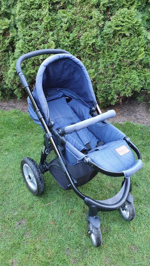 Zeer complete Pericles kinderwagen incl. BuggyBoard, Ophalen, Kinderwagen, Luchtbanden