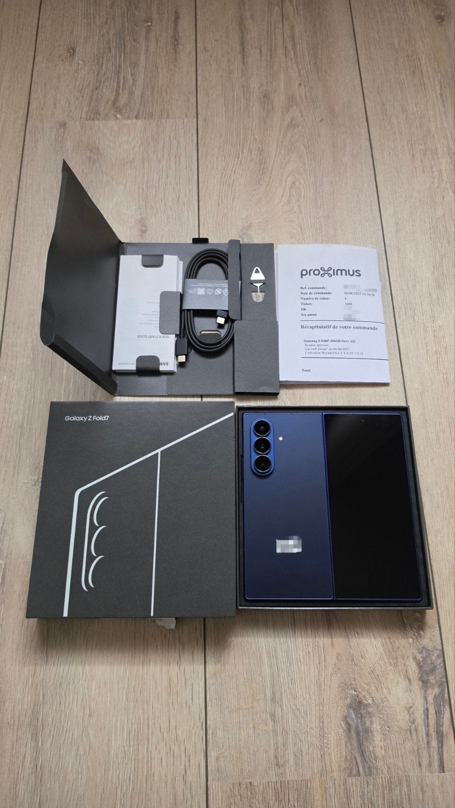Samsung Galaxy Z Fold 7 256 GB GARANTIE, Ophalen, Galaxy Z Fold