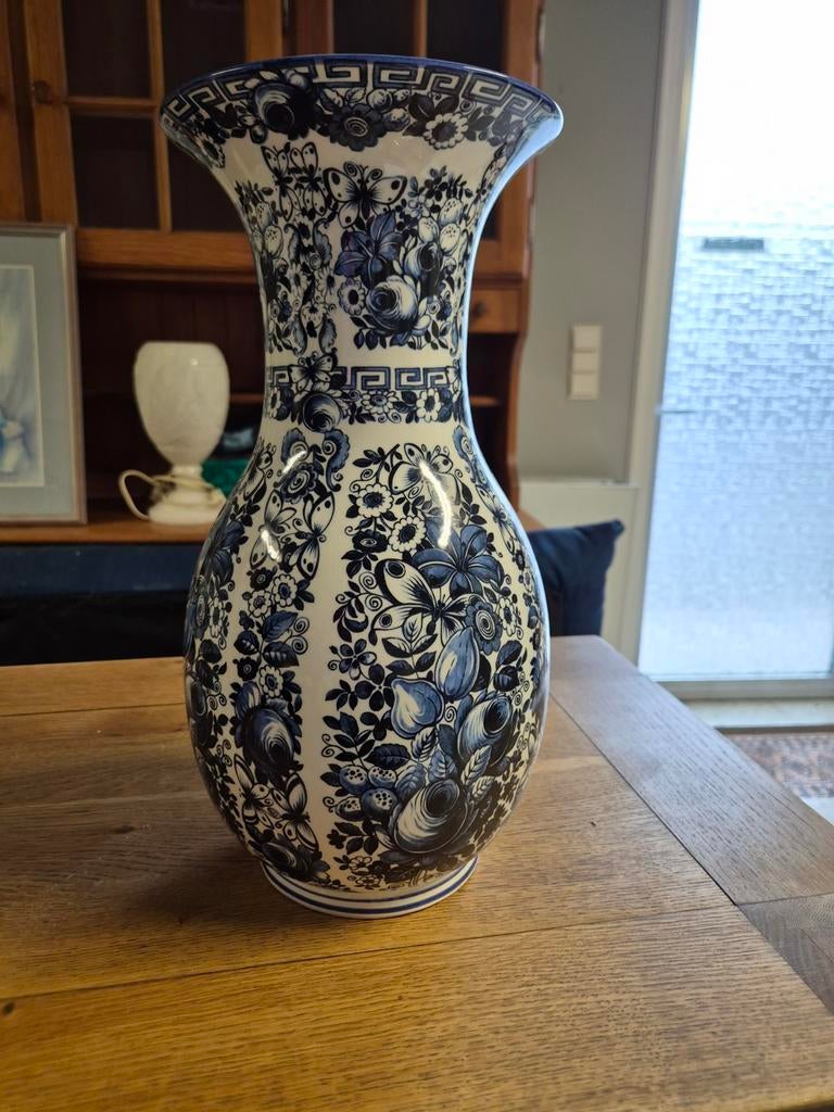Blauwe vaas, Ophalen of Verzenden