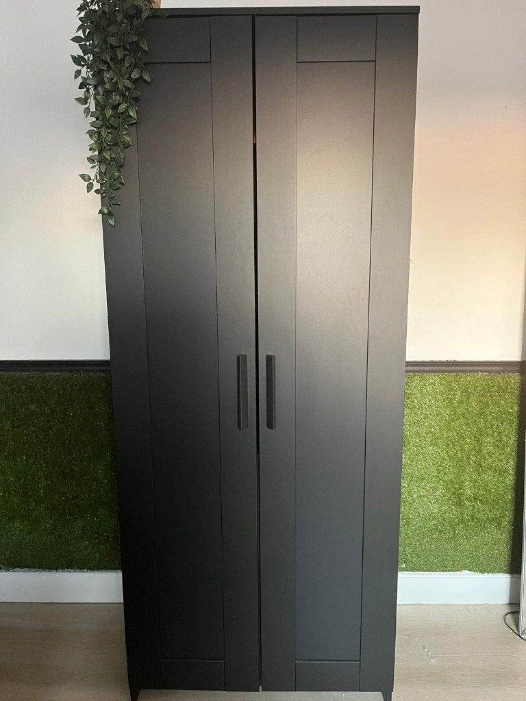 Kast, Kleerkast Brimnes Ikea, Huis en Inrichting, Kasten | Kleerkasten, Ophalen, Met deur(en), 50 tot 100 cm, Zo goed als nieuw