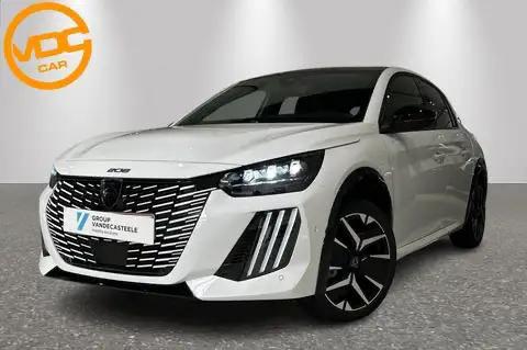 Peugeot 208 GT Hybrid, Auto's, Wit, Berline, Lichtsensor, Te koop