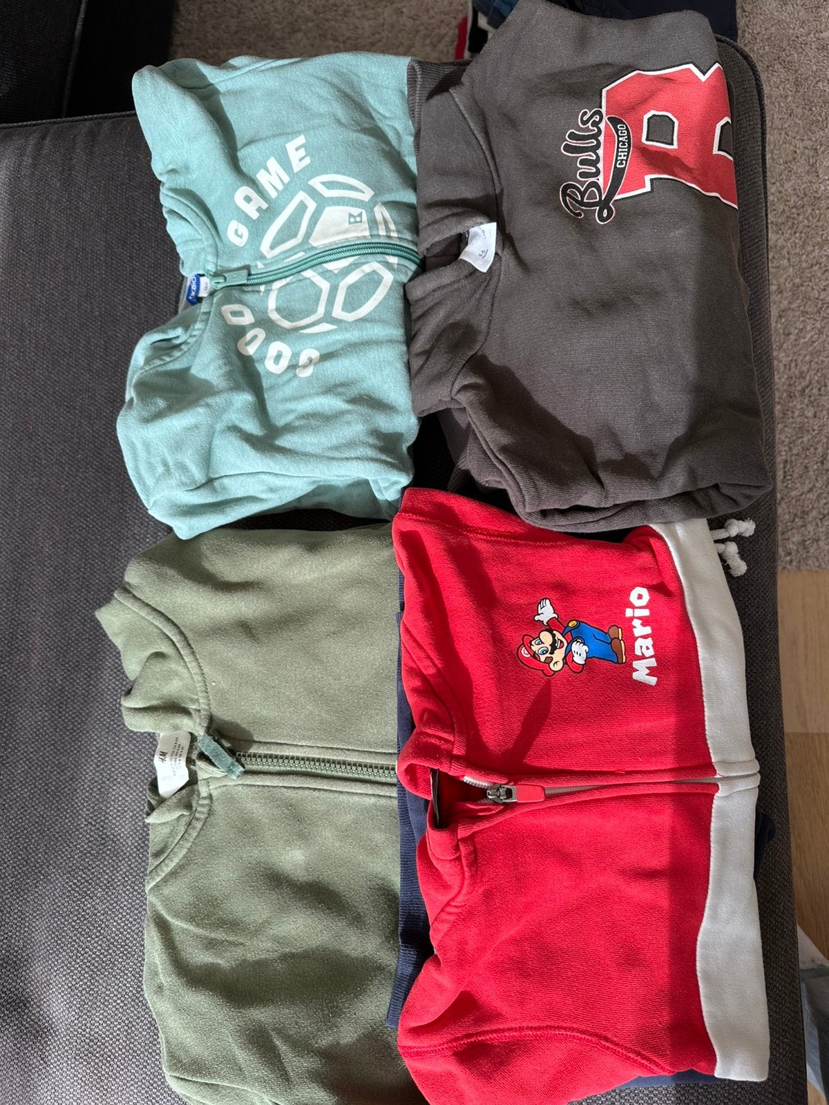 Trainingsets jongens maat 110-122, Ophalen, Gebruikt, Maat 110