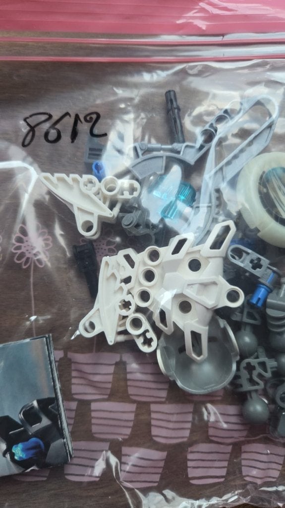 Lego Bionicle 8612 - Ehrye, Kinderen en Baby's, Bionicle, Lego, Ophalen of Verzenden, Zo goed als nieuw