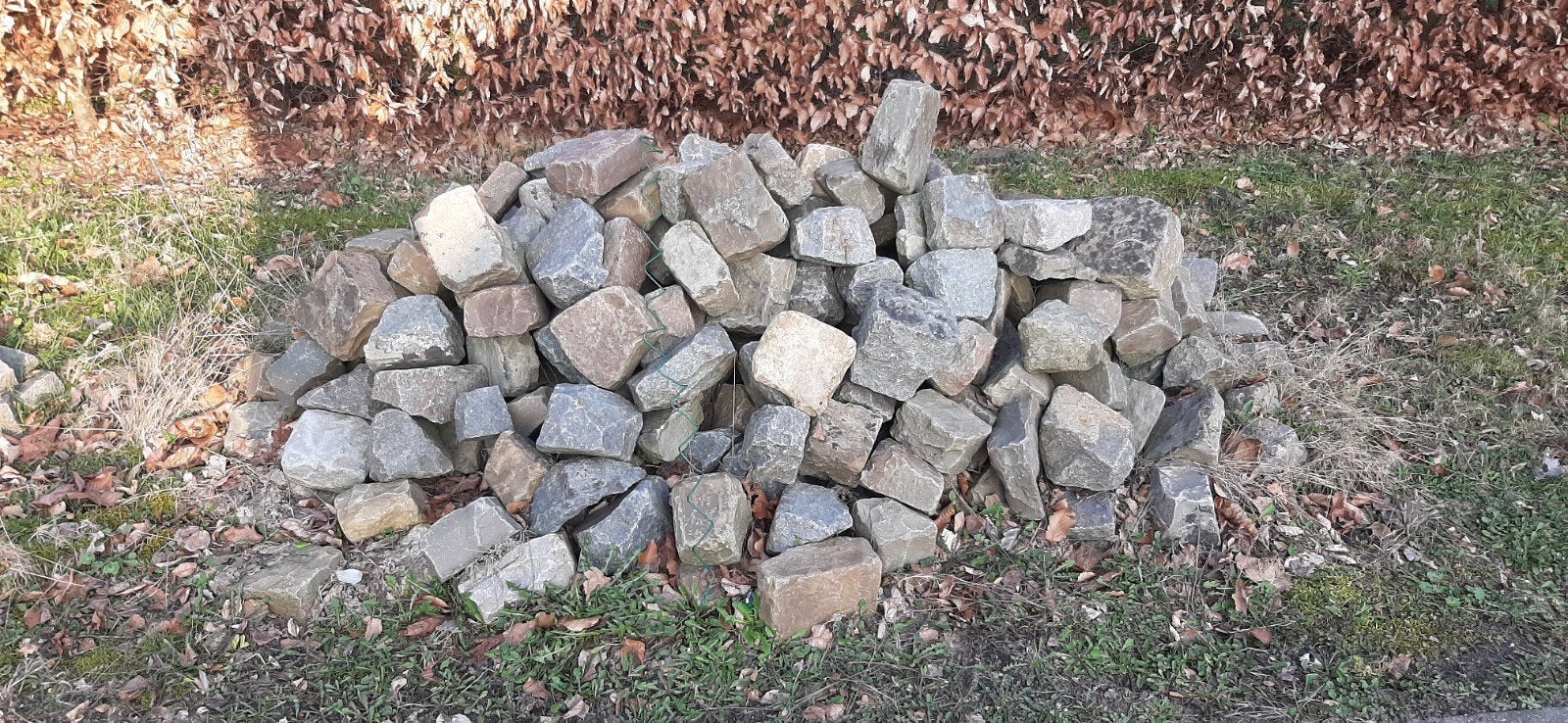 Gratis kasseien, Ophalen