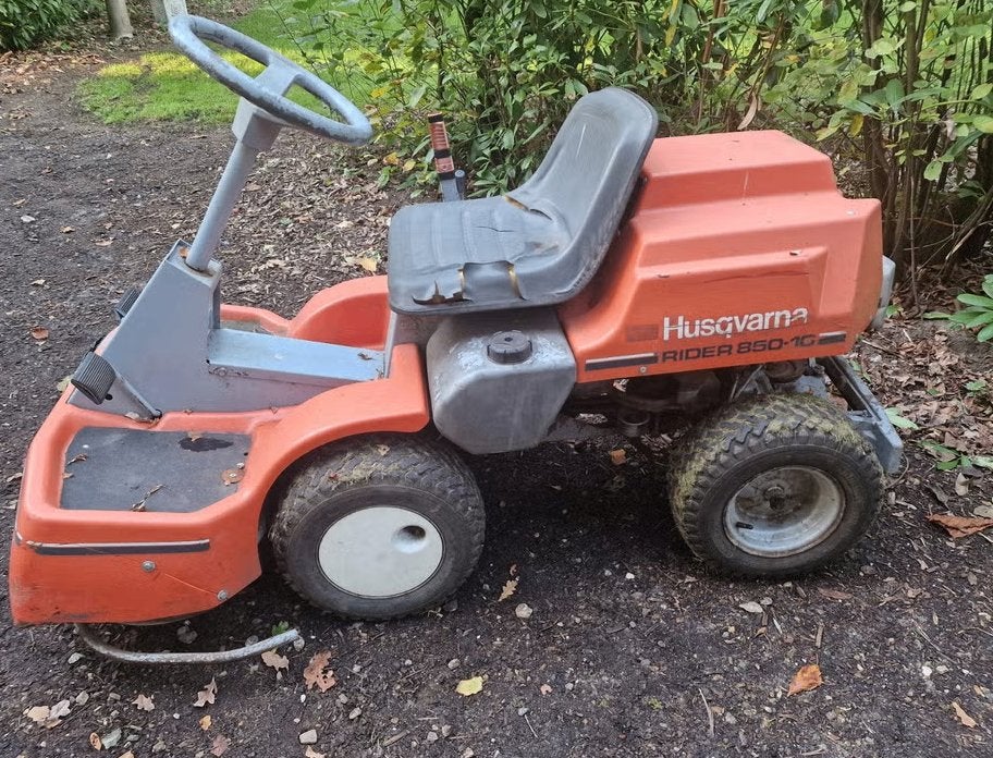 husqvarna rider 850-10 zitmaaier, Ophalen, Husqvarna, Elektrische starter, Minder dan 90 cm