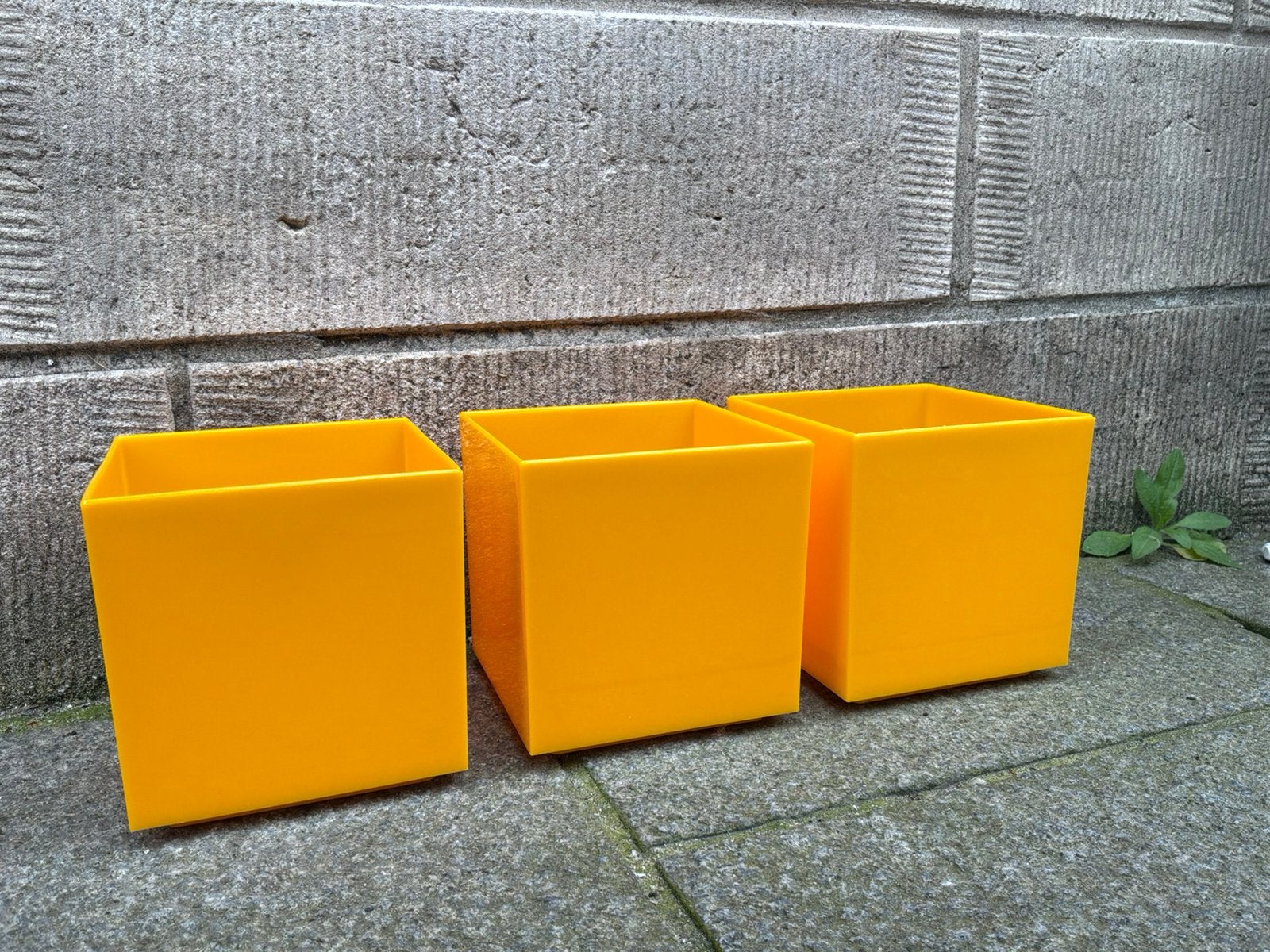 Seventies bloempotjes, Neuf, Niet gekend, Niet gekend, Moins de 25 cm