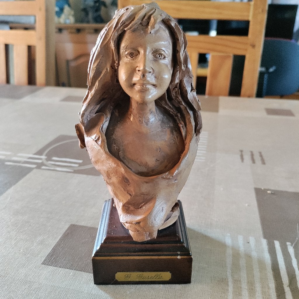 Terracotta beeldje uit de jaren 70, Ophalen of Verzenden, Nieuw, Mens
