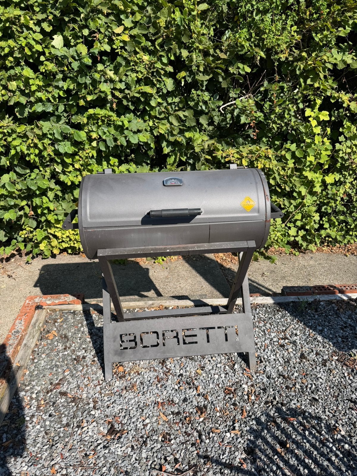 Boretti bbq Barilo met beschermhoes, Ophalen, Gebruikt
