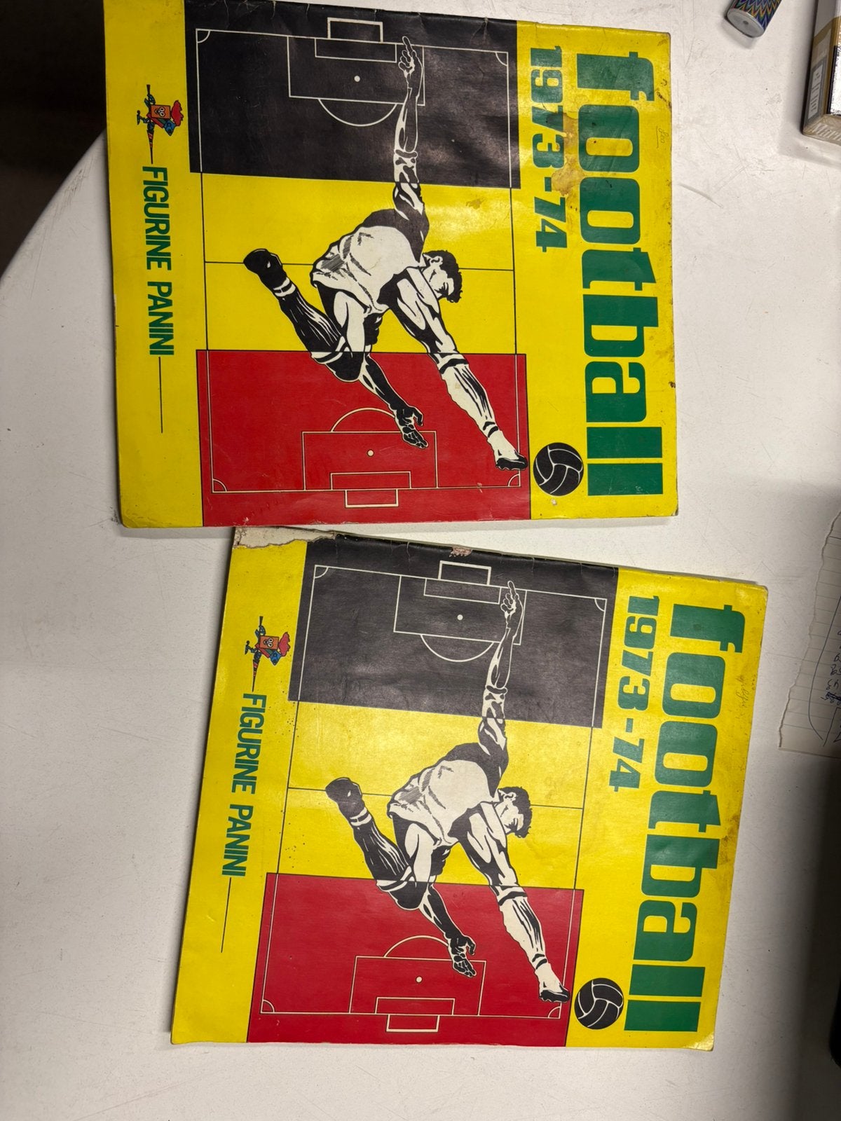 2 panini boeken een is compleet een 90 procent 1973 1974, Verzamelen, Ophalen of Verzenden