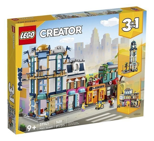 LEGO Creator 3-in-1 31141 Hoofdstraat, Lego, Nieuw, Ophalen of Verzenden, Compleet