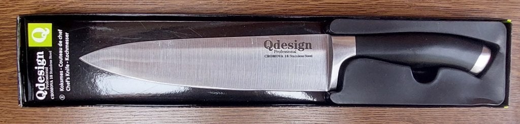 Koksmes & Broodmes - Stainless Steel - zo goed als nieuw, Huis en Inrichting, Ophalen, Overige materialen, Zo goed als nieuw, Overige merken