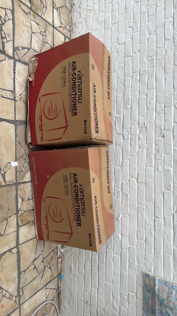 Airco splitunit, binnen en buitenunit, Elektronische apparatuur, Airco's, Ophalen, Nieuw