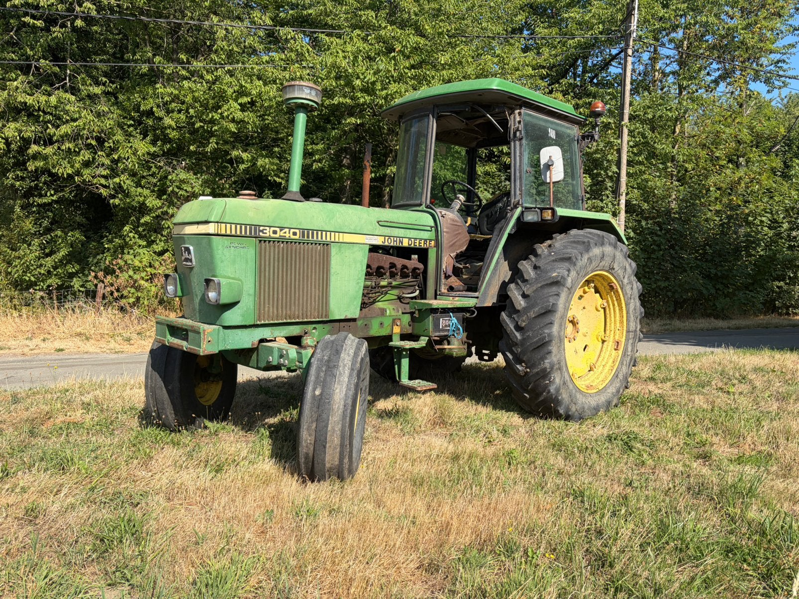 John deere 3040 (3140), Zakelijke goederen, Ophalen