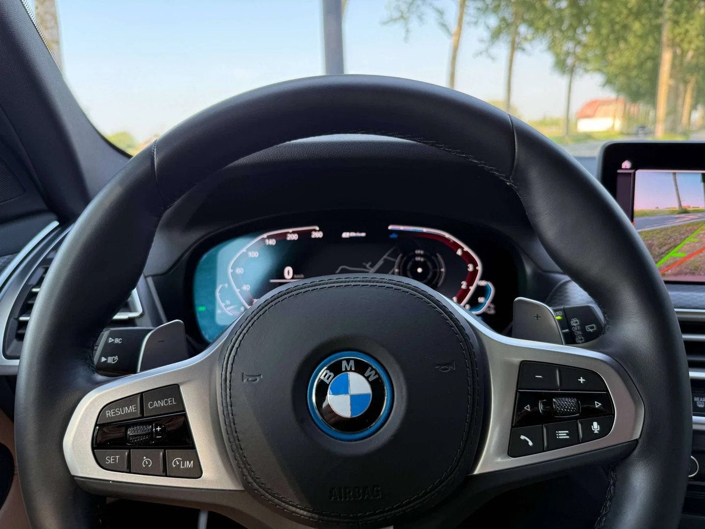 BMW X3 Plug in Hybrid,M-Pakket,Leder,Elektrische zetels,Trek, Auto's, BMW, Automaat, Beige, 4 cilinders, Leder