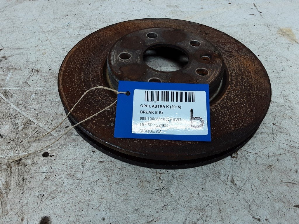 FREIN DISQUE AVANT Opel Astra K Sports Tourer, Opel, Opel Automobile GmbH, Utilisé, Kontakt-opel@opel.com