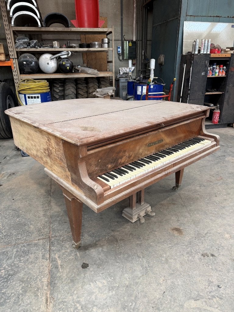 Te restaureren Hautrive piano, Ophalen, Gebruikt, Bruin, Piano