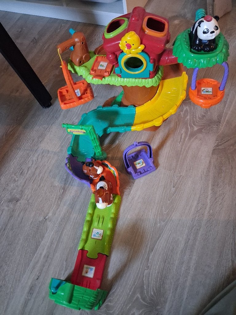 Vtech zoef zoef dierenboomhuis, Kinderen en Baby's, Ophalen, Zo goed als nieuw, 6 maanden tot 2 jaar