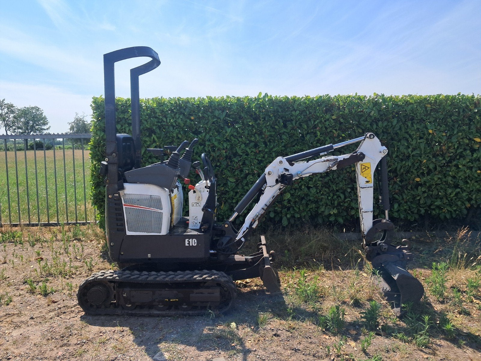 Minigraver Bobcat E10 ( Bj 2018 ) Sloop-sorteer / Minikraan, Articles professionnels, Machines & Construction | Grues & Excavatrices