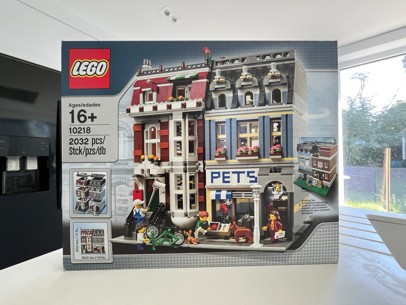 10218 Lego Pet Shop, Ophalen, Lego, Zo goed als nieuw, Compleet