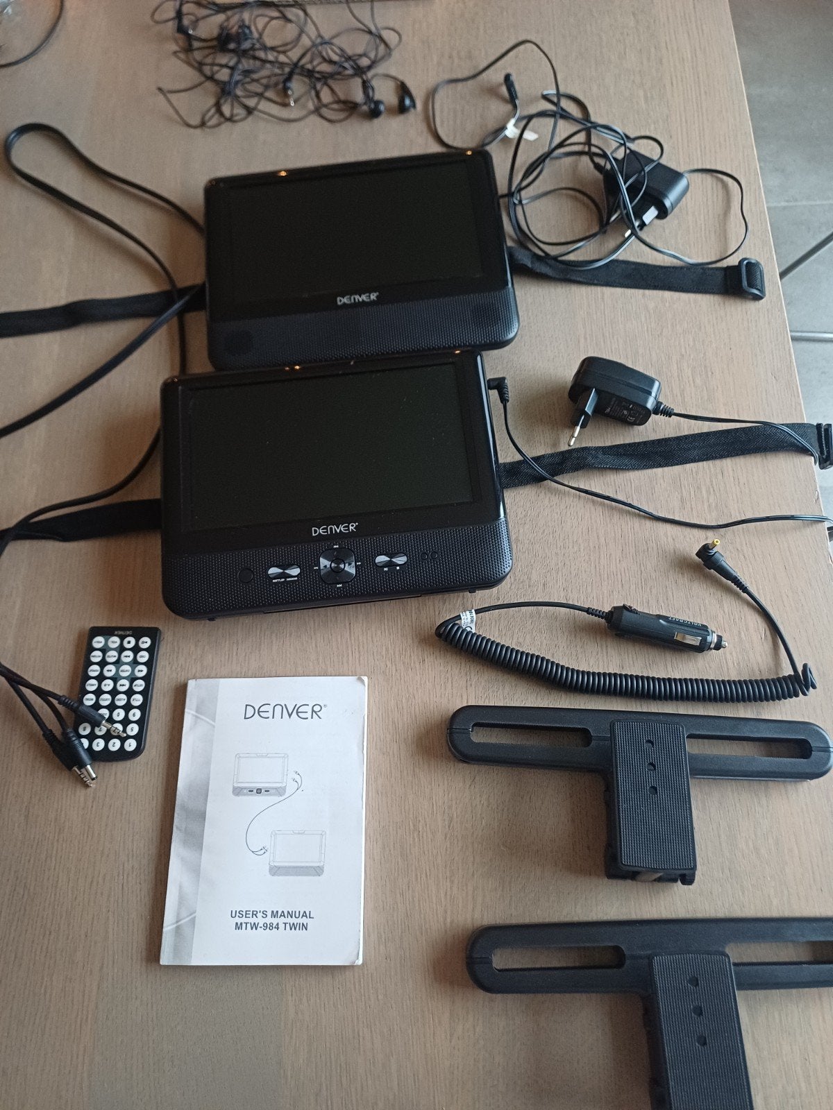 Lecteur DVD pour voiture portable, Denver, Autres marques, Enlèvement, Utilisé, Lecteur DVD