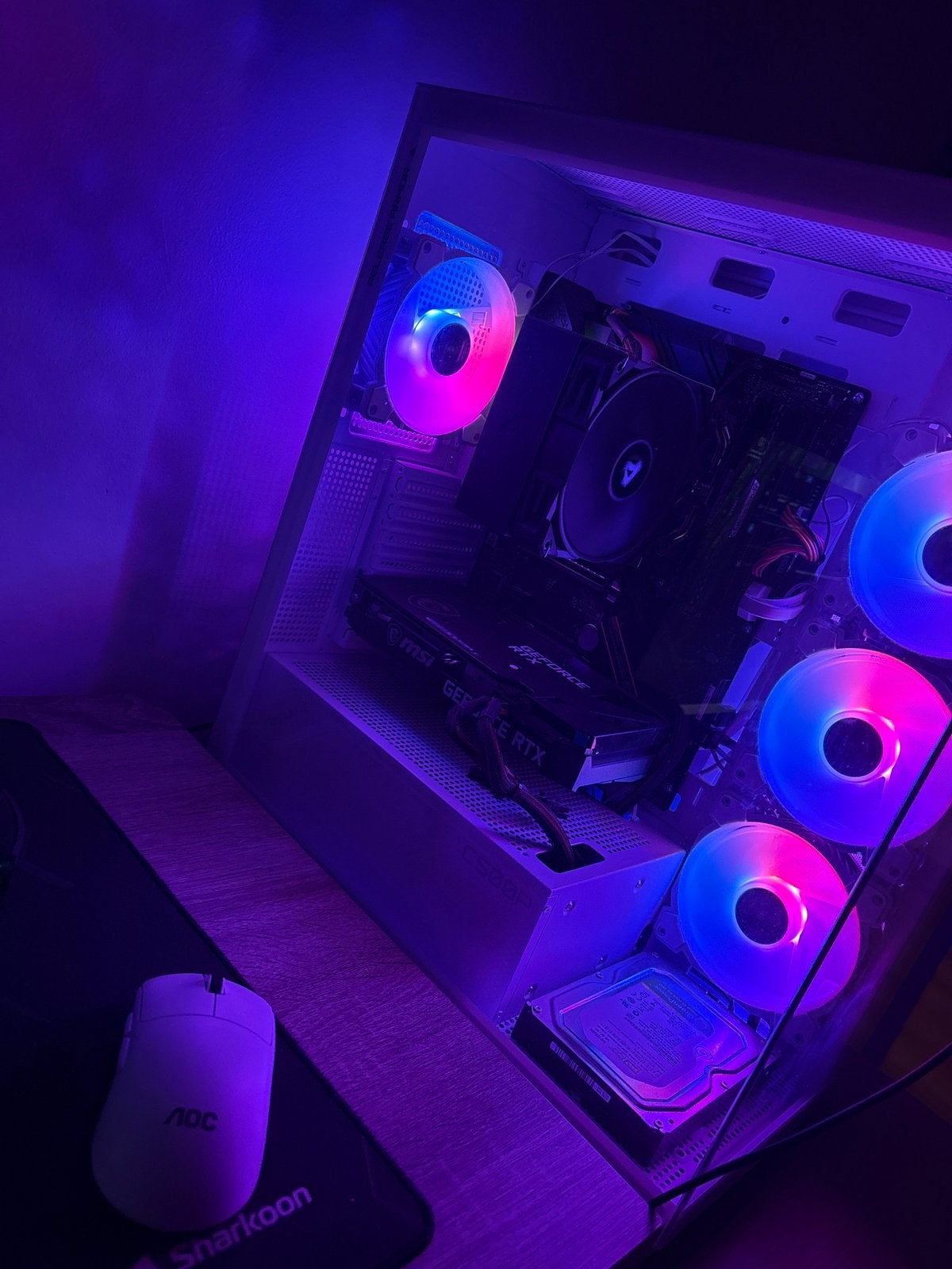 Gaming PC Ryzen 7 5800X RTX 3060 12GB 32GB RAM, Informatique & Logiciels, Enlèvement ou Envoi, Comme neuf, Gaming