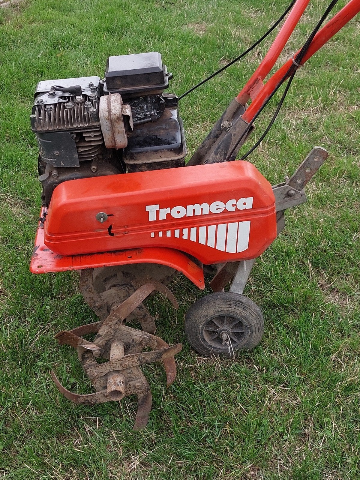 motoculteur motobêche motobineuse Tromeca 5cv, Ophalen