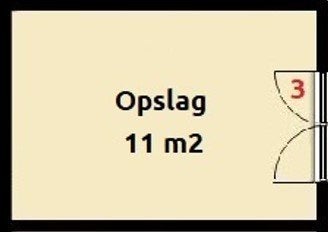 Opslagplaats te Beverlo (11m2/30m3), Immo, Overige soorten, Direct bij eigenaar, Beverlo, Provincie Limburg