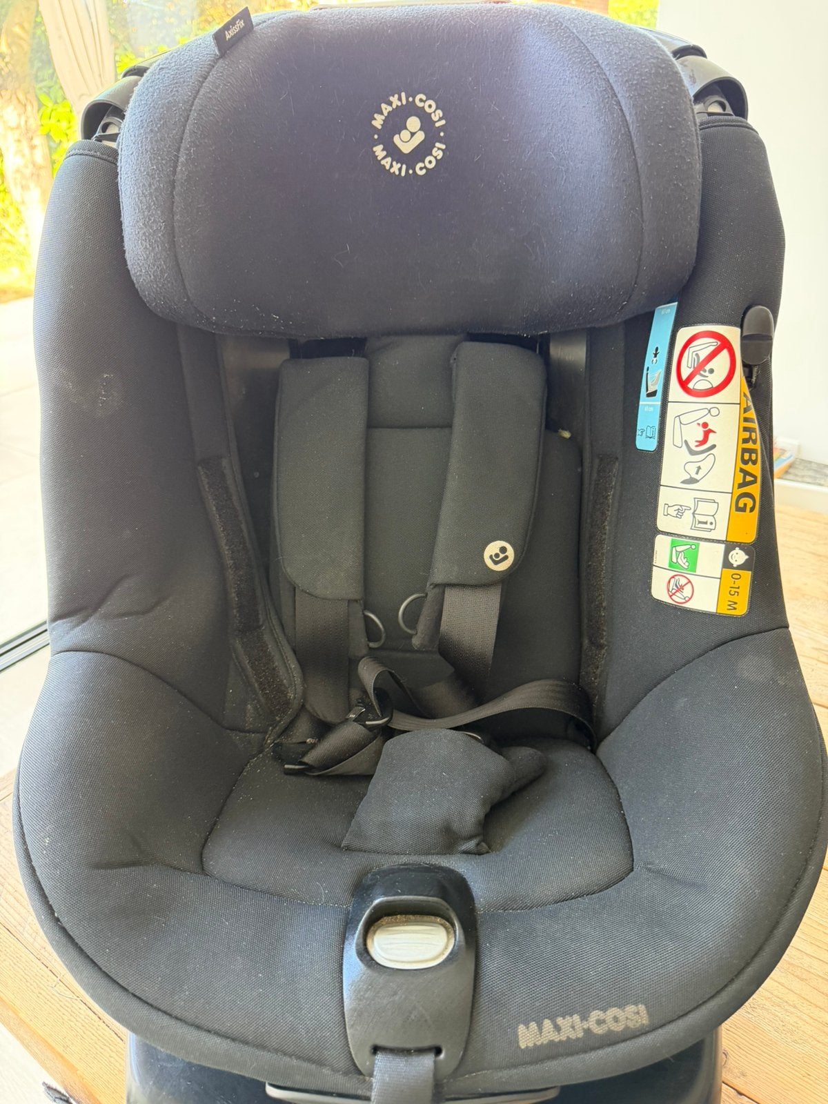 Maxi-Cosi draaibare autostoel ISOFIX – zwart, Kinderen en Baby's, Ophalen, Gebruikt, 0 t/m 18 kg, Slaapstand
